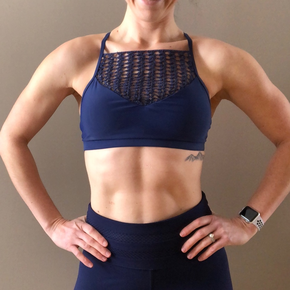 Lorna Jane Navy Blue Sports Bra